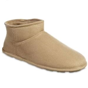 Totes Microsuede Bootie Slippers